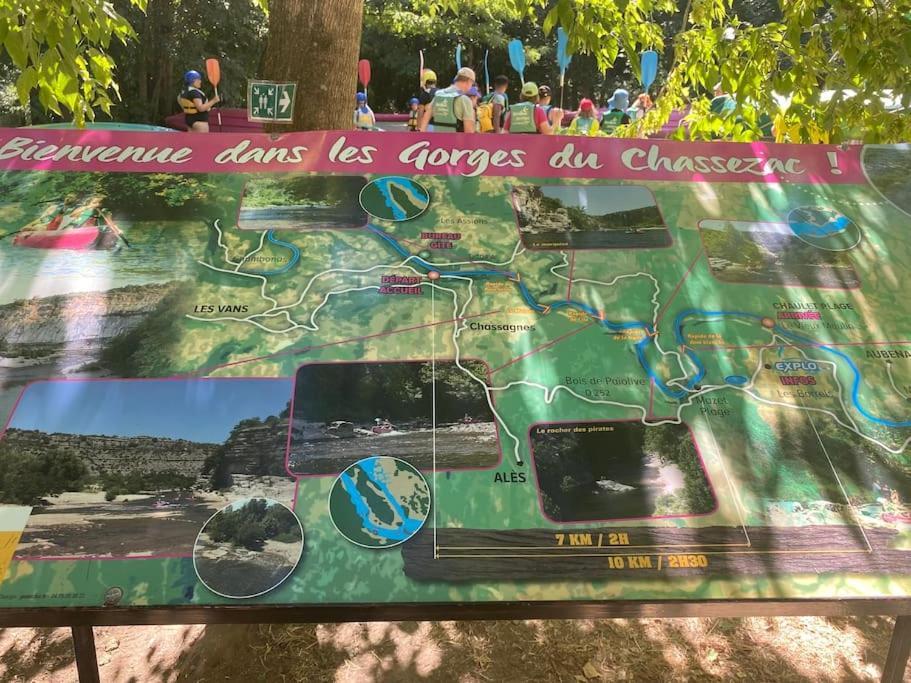 Villa Avec Piscine Dans Les Cevennes Bessèges Kültér fotó